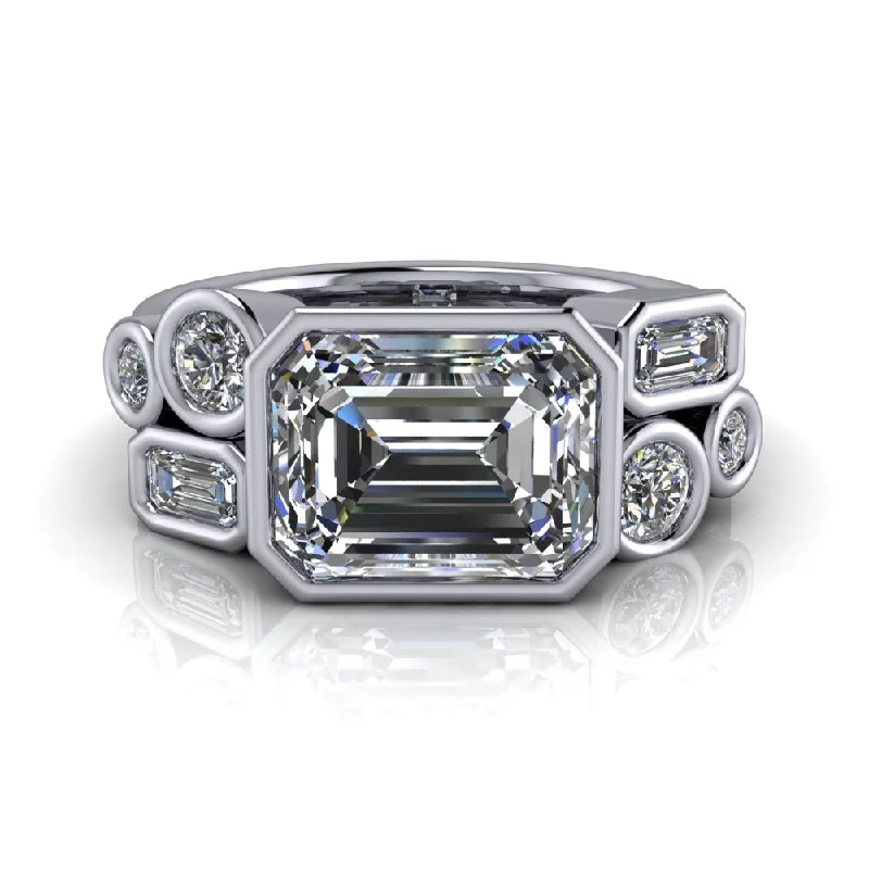 Katie Ann No. 1 Moissanite Ring