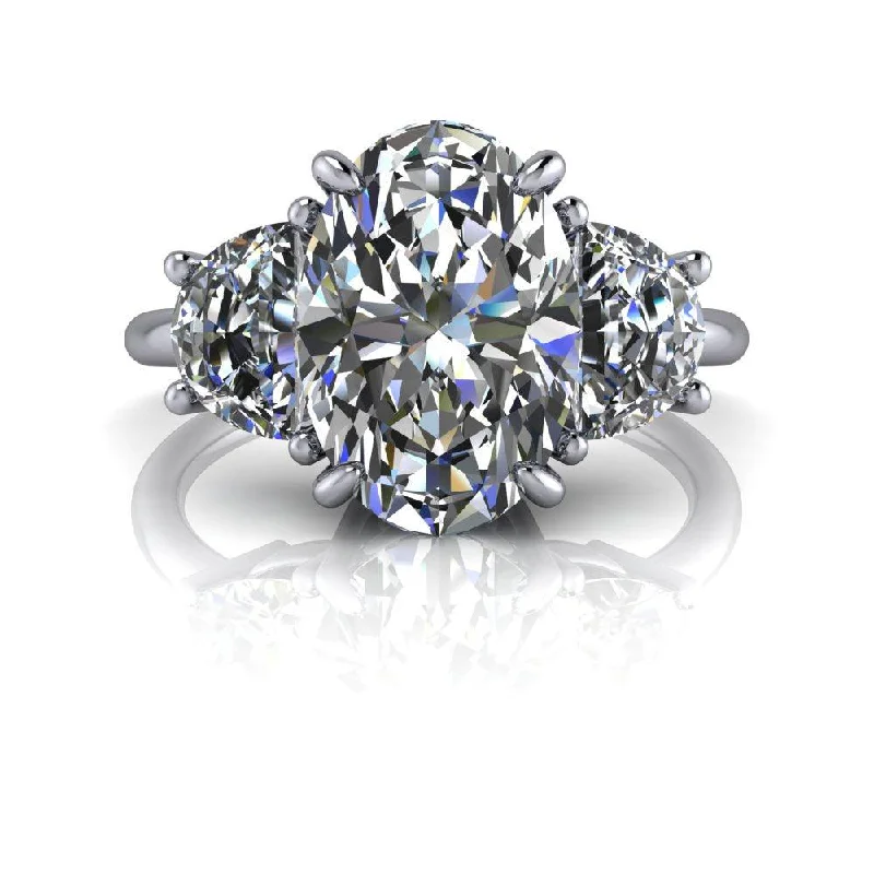 Carla No. 1 Moissanite Ring