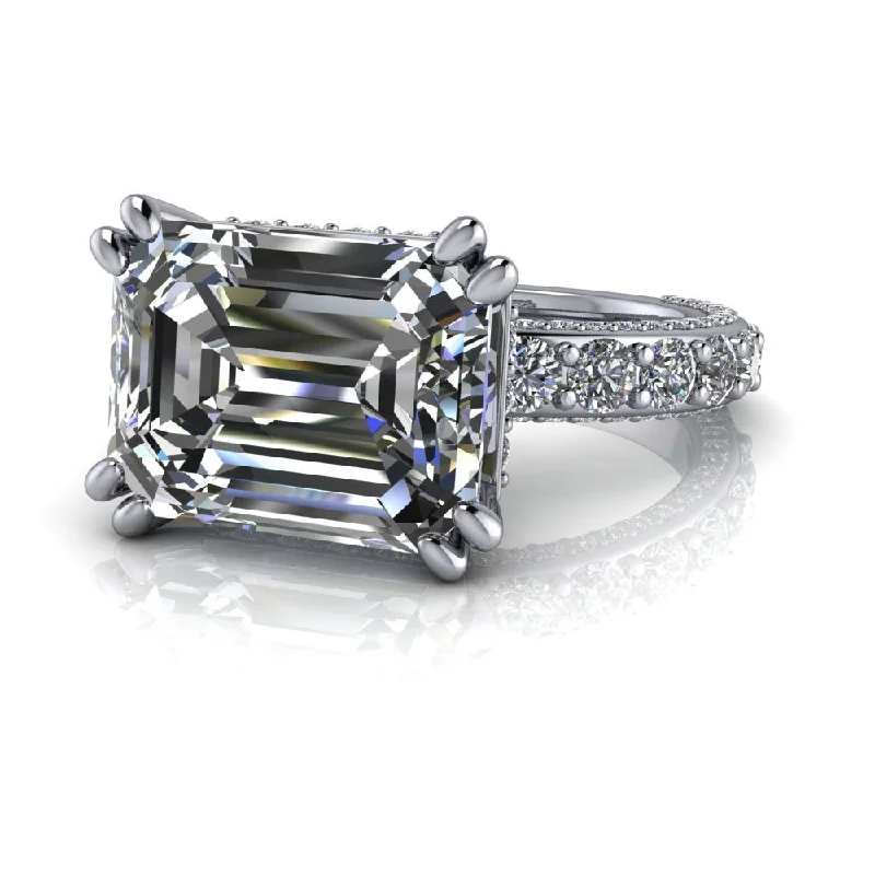 Layla No. 1 Moissanite Ring