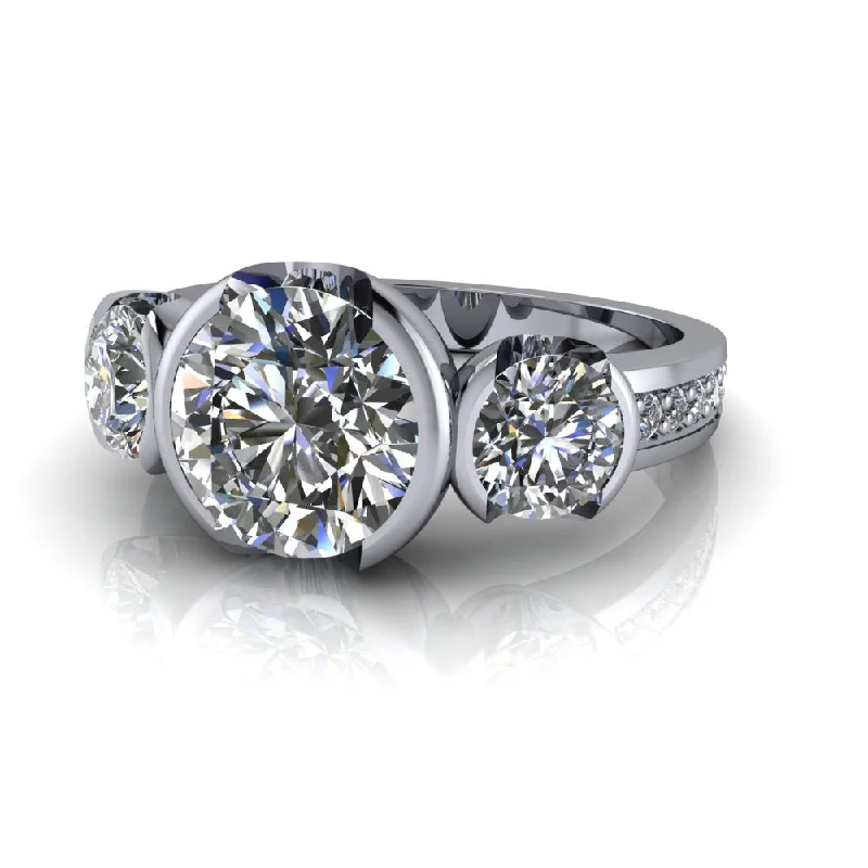 Clio No. 1 Moissanite Ring