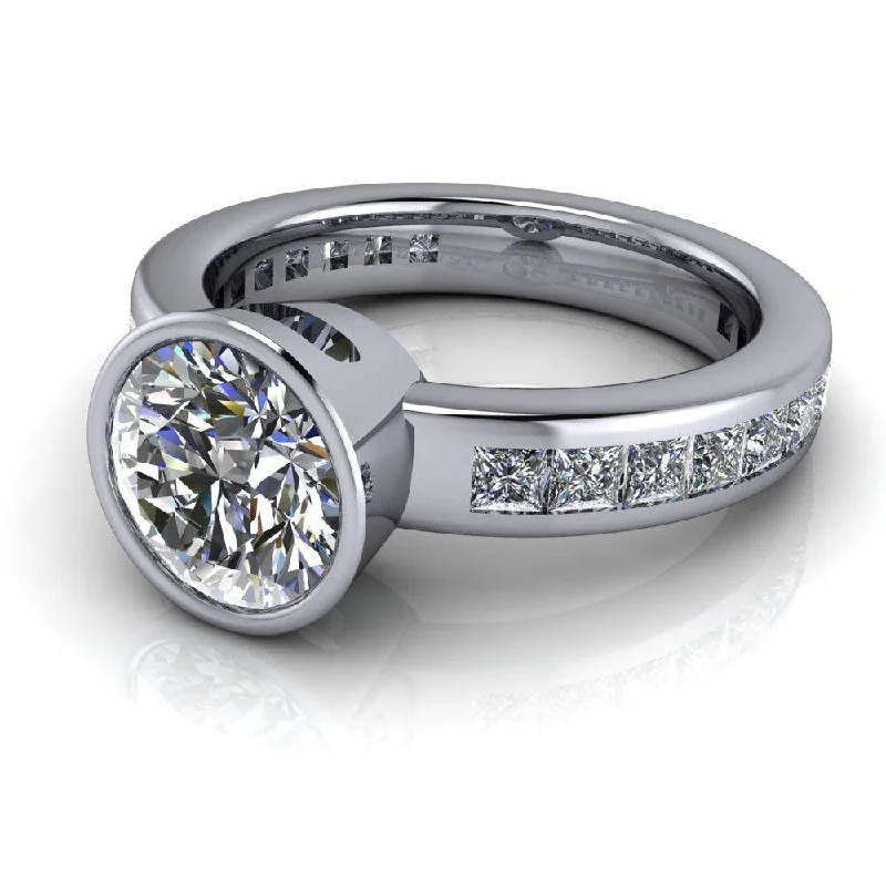 Ensley No. 1 Moissanite Ring