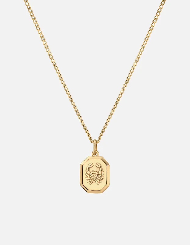 Cancer Nyle Necklace, Gold Vermeil