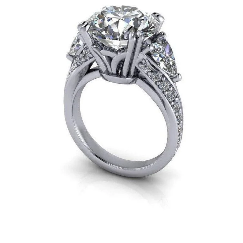 Sage No. 1 Moissanite Ring