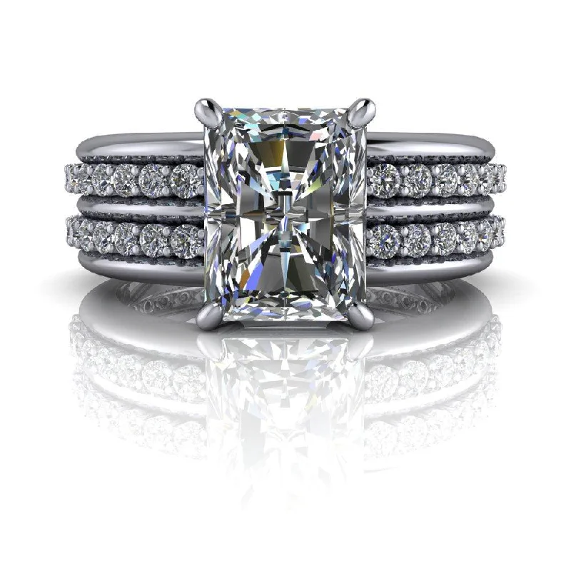 Karmen No. 1 Moissanite Ring