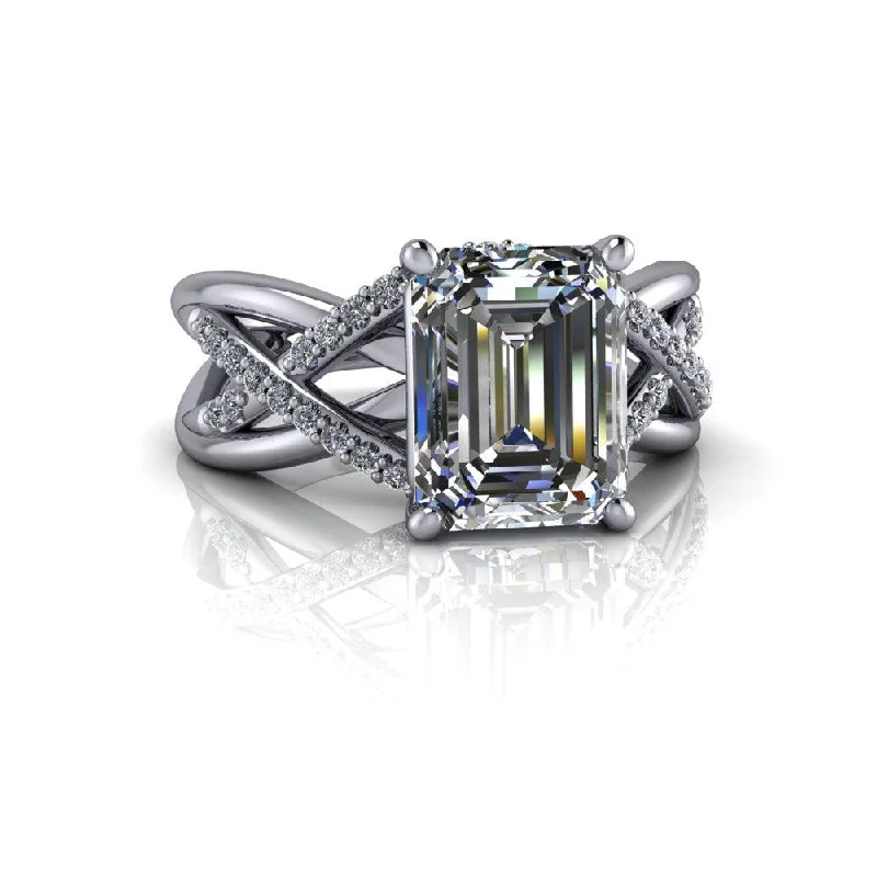 Libby No. 2 Moissanite Ring