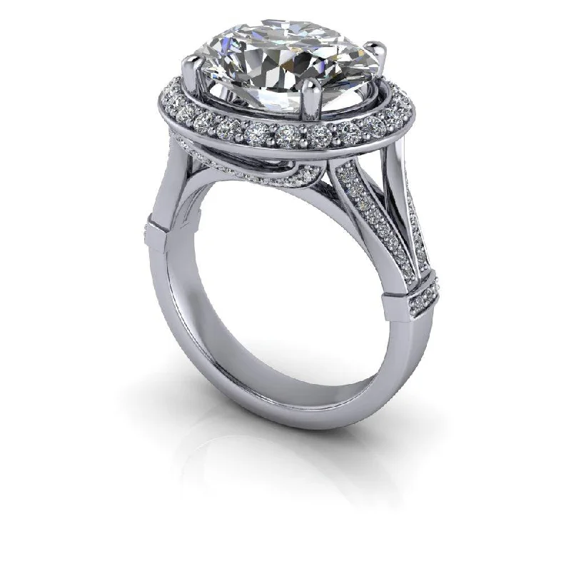 Isla-Rose No. 2 Moissanite Ring