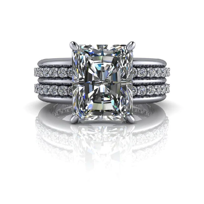 Karmen No. 2 Moissanite Ring