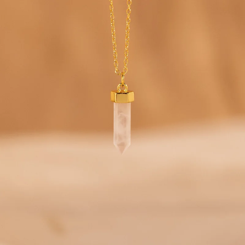 Rose Quartz Necklace