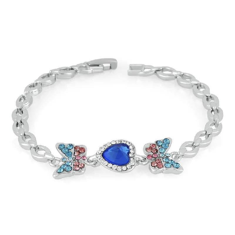 Mahi Heart and Butterfly Bracelet