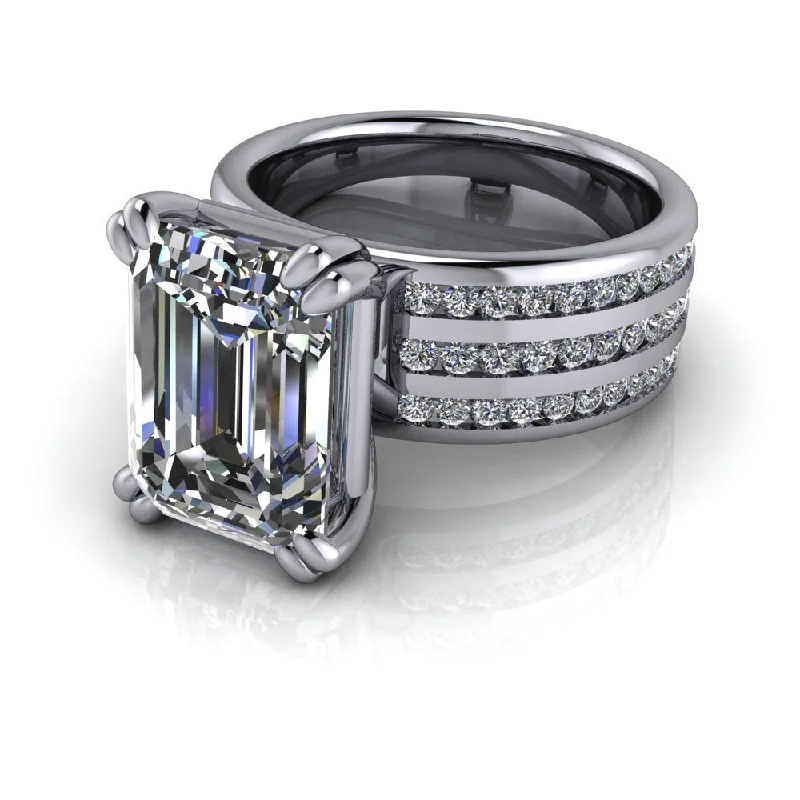 Lyric No. 1 Moissanite Ring