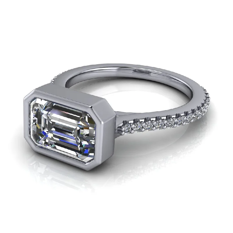 Nadine No. 1 Moissanite Ring