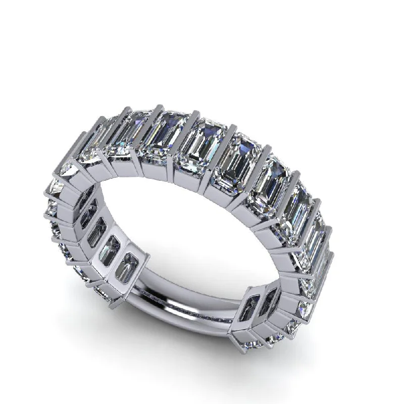 Darla Moissanite Wedding Band