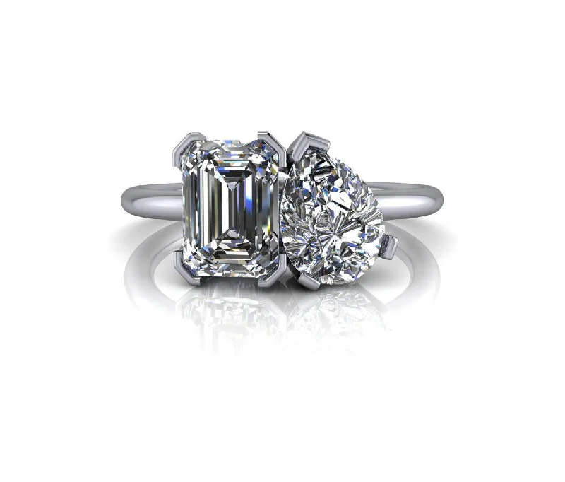 Bailey No. 1 Moissanite Ring