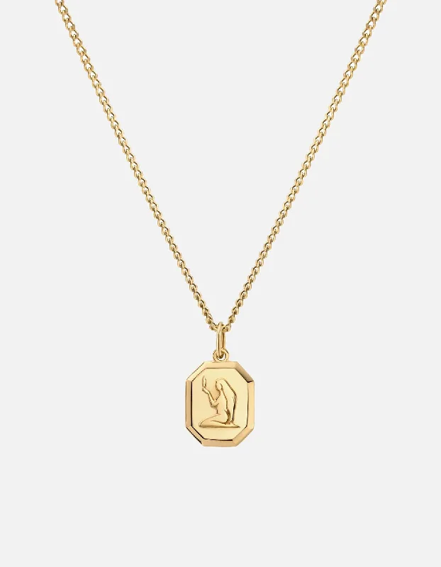 Virgo Nyle Necklace, Gold Vermeil