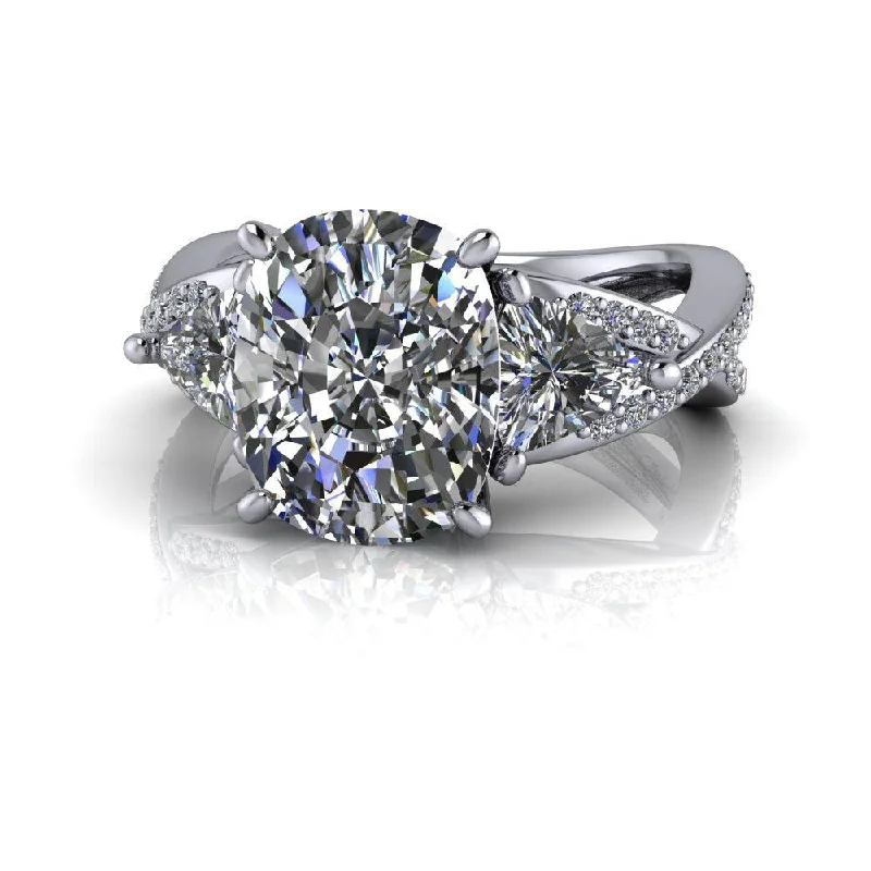 Emily No. 1 Moissanite Ring